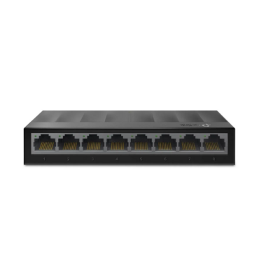 Switch TP-Link LS1008G – 8 Puertos Gigabit RJ45 | Carcasa Plástica | Plug and Play | Modelo de Escritorio