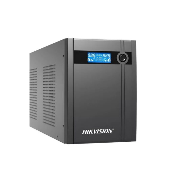 UPS Interactivo Hikvision DS-UPS2000-X/US – 2000 VA / 1200 W, 6 Salidas NEMA, Pantalla LCD, Protección Completa