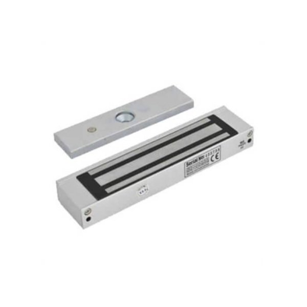 Cerradura Electromagnética ZKTeco LM-1802 | Fuerza de Retención 180 kg (396 lbs) | Alimentación 12V DC | Compatible con Puertas de Vidrio, Madera y Metal