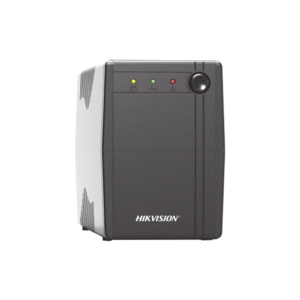 UPS Hikvision DS-UPS600-X/US – 600 VA / 360 W | 6 Tomas NEMA 5-15R (4 con respaldo y 2 sin respaldo) | Protección contra sobrecarga y descarga