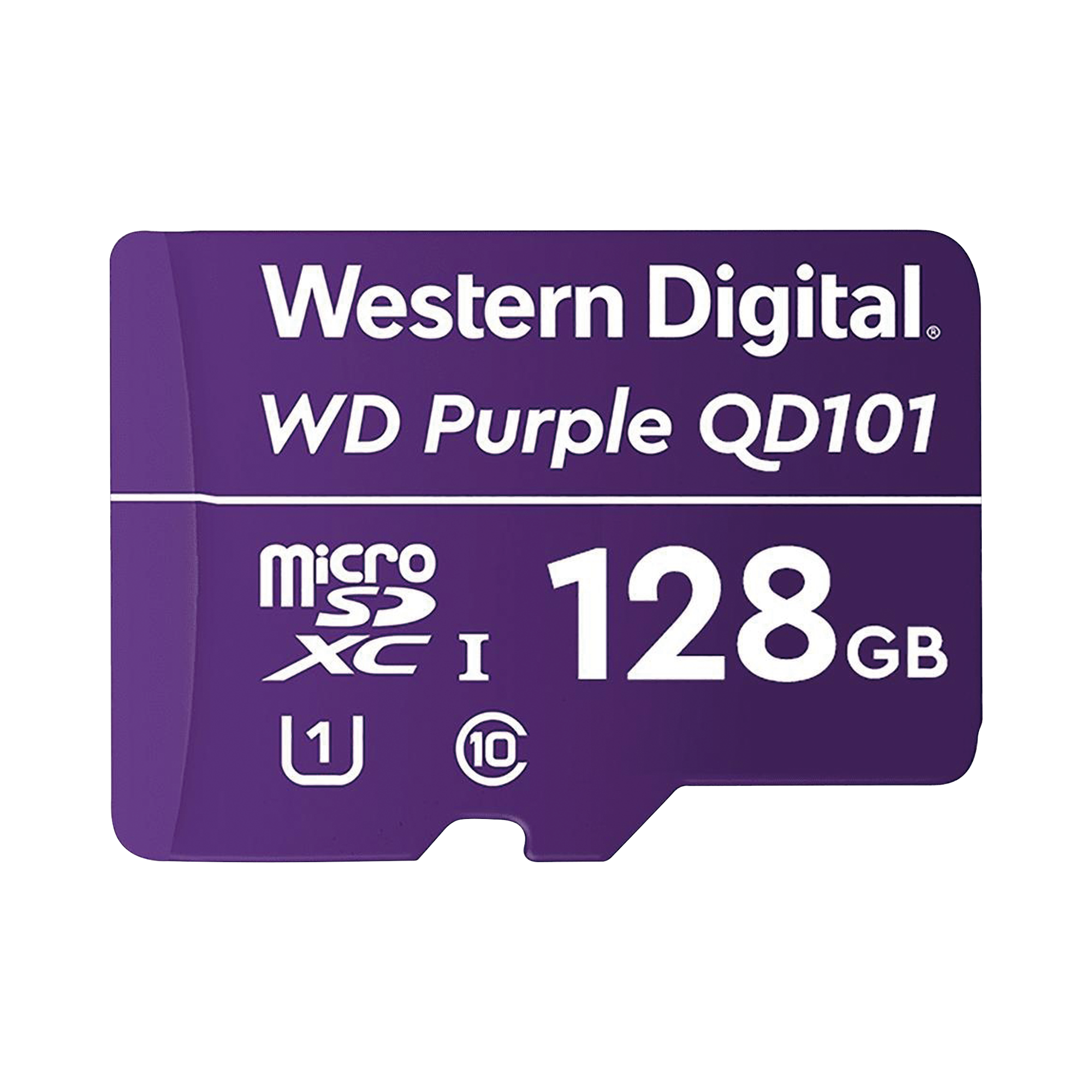 Tarjeta microSD WD Purple 128 GB SC QD101 – Almacenamiento para Videovigilancia 24/7