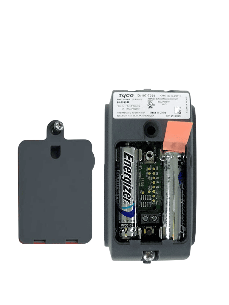 DSC PG9312 Contacto Magnético Exterior Inalámbrico PowerG IP66 con Entrada Auxiliar y Batería de Larga Duración - Image 6