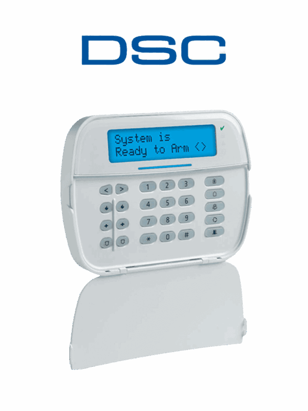Teclado DSC HS2LCDRF9 N con Pantalla LCD y Teclas Programables