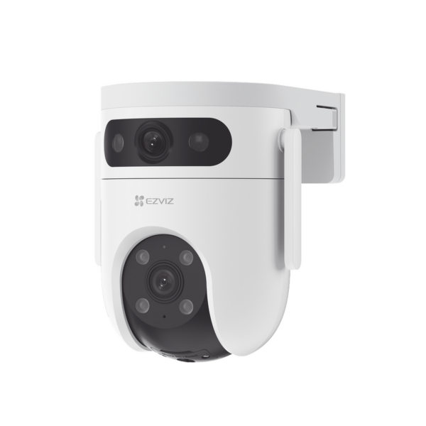 Cámara de Seguridad Wi-Fi EZVIZ CS-H9C-R100-8G55WKFL – Cámara Pan/Tilt Dual 3K, Visión Nocturna a Color, Detección Inteligente, Almacenamiento Local y en la Nube