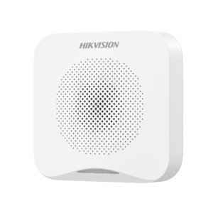 Sirena Inalámbrica Interior Hikvision DS‑PS201‑WB AX Home con Volumen Ajustable y 4 Modos de Alarma
