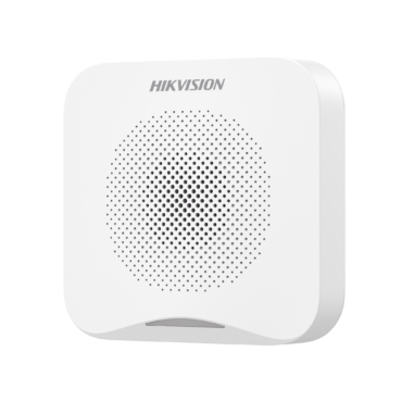 Sirena Inalámbrica Interior Hikvision DS‑PS201‑WB AX Home con Volumen Ajustable y 4 Modos de Alarma
