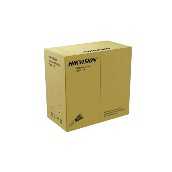 Cable U/UTP CAT6 exterior Hikvision DS-1LN6OUTPEPLUG 305 m