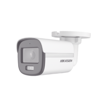 Cámara de Vigilancia Bala Hikvision DS‑2CE10KF0T‑LFS 3K ColorVu 4‑en‑1 con Micrófono Integrado y Alcance Nocturno 20 m