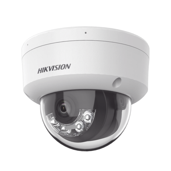 Cámara IP Domo Hikvision DS-2CD2143G2-LIS2U 4MP con Luz Híbrida, Audio y Analítica Inteligente