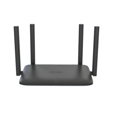 Router Inalámbrico Gigabit Doble Banda Hikvision DS-3WR15X/US – Wi-Fi 6, 1501 Mbps, 4 Puertos LAN Gigabit y 4 Antenas Externas