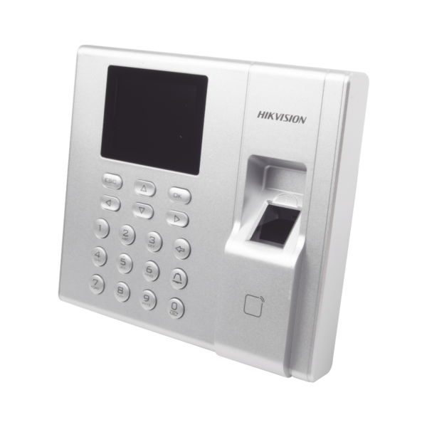 Terminal de Control de Acceso Hikvision DS-K1T8003EF ‚Äì Lector de Huella y Tarjeta EM, Compatible con Hik-Connect, Soporte de Tiempo y Asistencia
