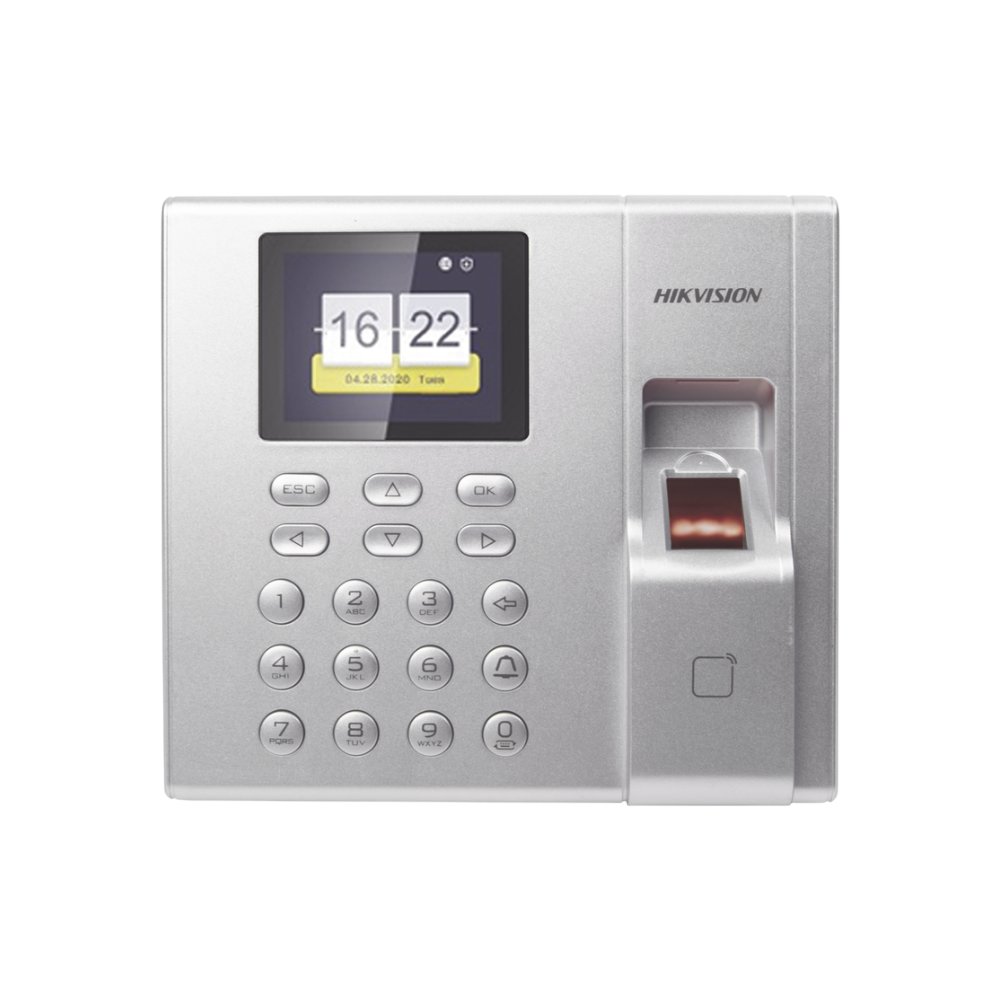 Terminal de Control de Acceso Hikvision DS-K1T8003MF – Lector Biométrico y de Tarjetas MIFARE, 1.000 Huellas, Soporte para Asistencia - Image 2