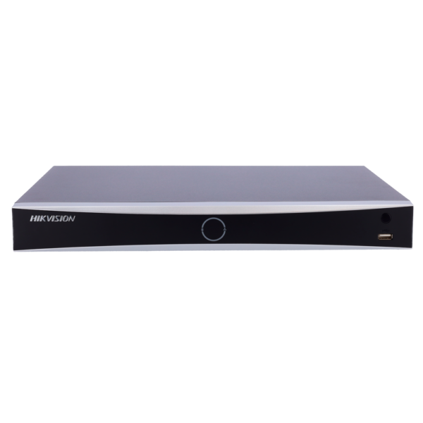 NVR Hikvision DS‑7616NXI‑K2(D) 16 Canales 4K con H.265+, 16 PoE Integrados y Almacenamiento Escalable