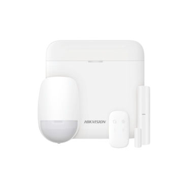 Kit de Alarma Hikvision DS-PWA48-KIT-WB – 48 Zonas, Wi-Fi, 433 MHz, TCP/IP, Incluye Sensores y Panel de Control