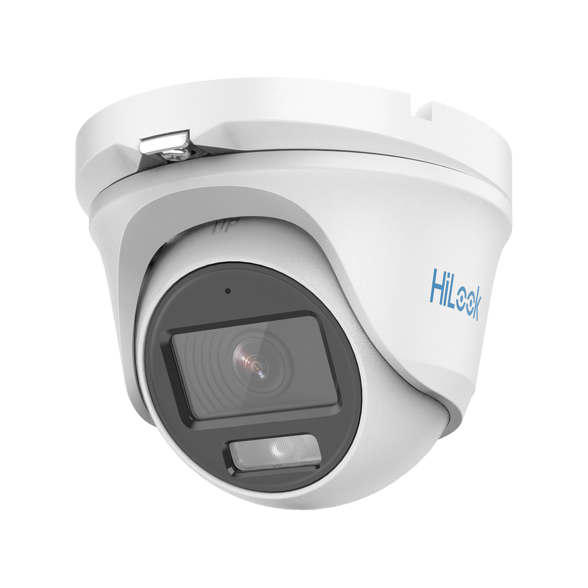 Cámara de Seguridad Hilook THC-T129-M 2 MP con Iluminación de Luz Blanca, Imágenes a Color 24/7 y Compatibilidad Multi-Formato