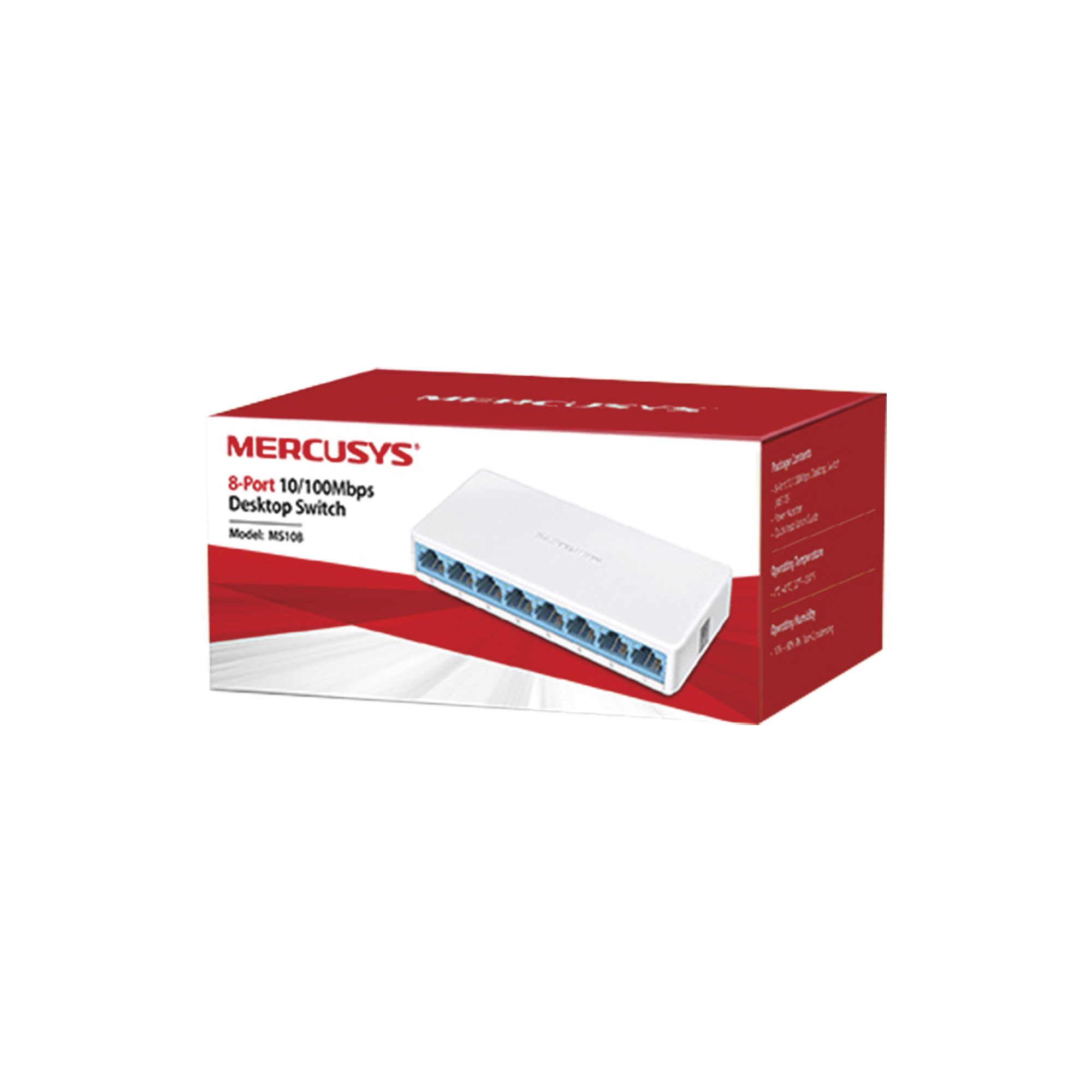 Switch de Escritorio Mercusys MS108 8 Puertos Ethernet - Image 6