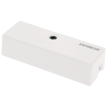 Detector de Vibración SecoLarm SS-040Q/W Blanco con Sensibilidad Ajustable y Antisabotaje para Sistemas de Alarma