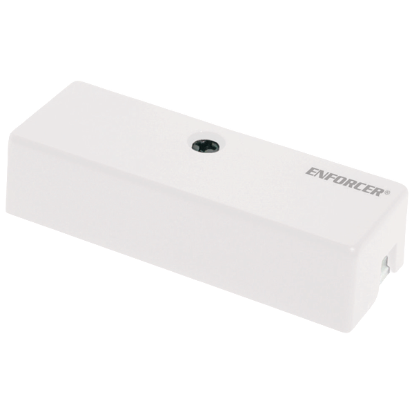 Detector de Vibración SecoLarm SS-040Q/W Blanco con Sensibilidad Ajustable y Antisabotaje para Sistemas de Alarma