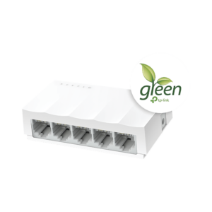 Switch de Escritorio TP-Link LS1005 – 5 Puertos RJ45 10/100 Mbps, Carcasa Plástica