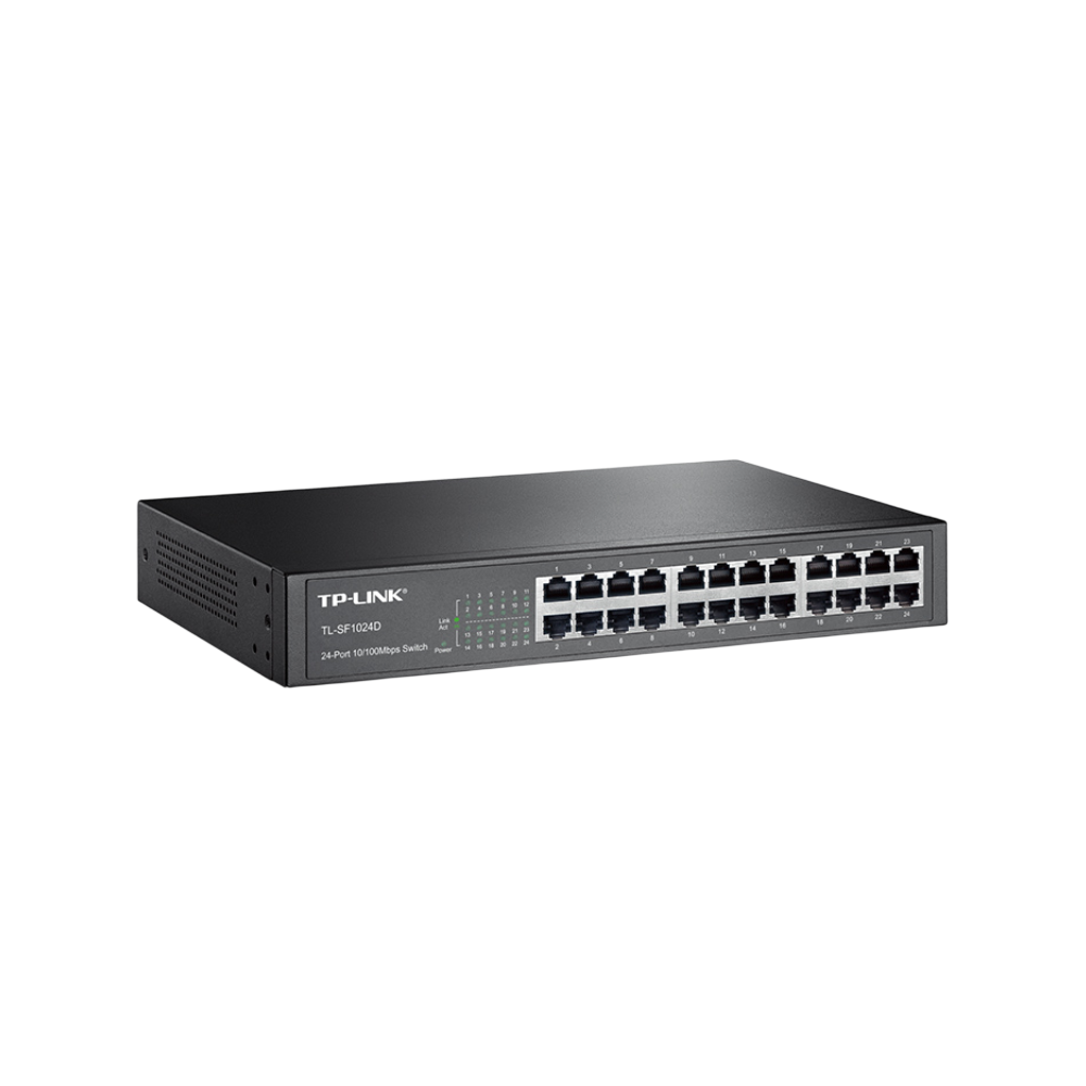 Switch TP-Link TL-SF1024D de 24 Puertos 10/100 Mbps, Montaje en Rack o Escritorio, Carcasa Plástica - Image 2