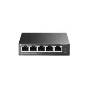 Switch TP-Link TL-SG1005LP de 5 Puertos Gigabit con 4 Puertos PoE+, 40 W, Carcasa Metálica, Plug and Play