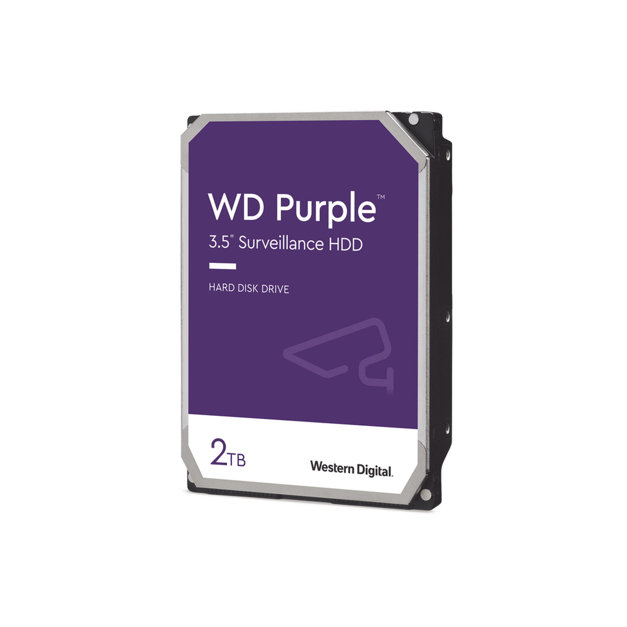Disco Duro 2 TB Western Digital Purple 3.5″ WD23PURZ – Vigilancia 24/7, SATA III, para NVR/DVR